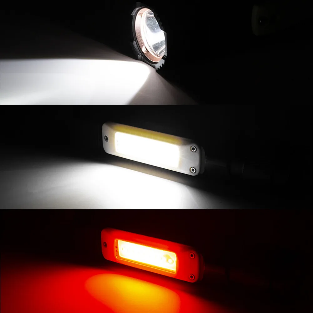 2019 Multi-function LED lighting adjustable flashlight waterproof usb rechargeable for bicycle 18650 battery 40J19 | Спорт и
