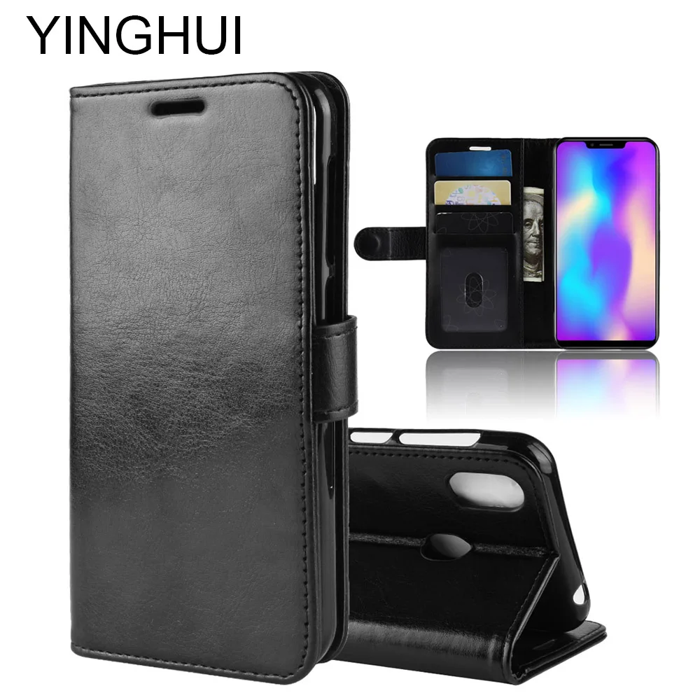 YINGHUI для Leagoo S9 чехол 5 85 дюймов роскошный высококачественный кожаный телефона