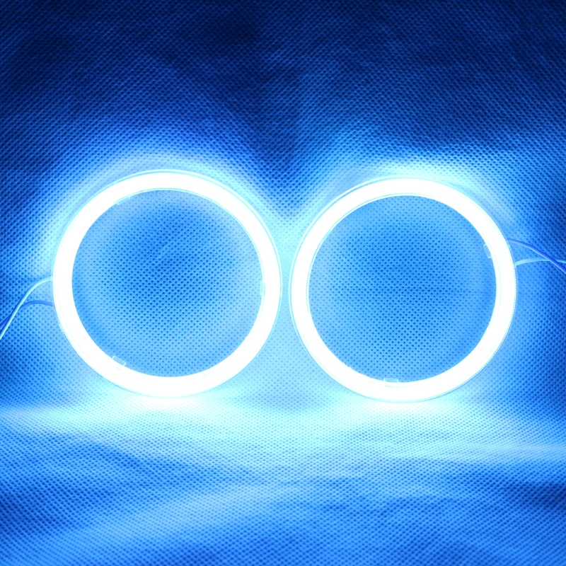 Angel Eyes COB светильник светодиодный DRL с крышкой для автомобиля головной s