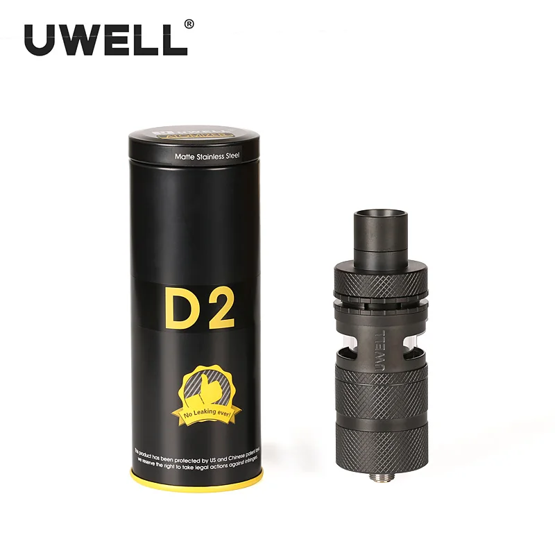 UWELL D2 RTA 4 мл топовый метод наполнения атомайзер с регулируемым воздушным потоком