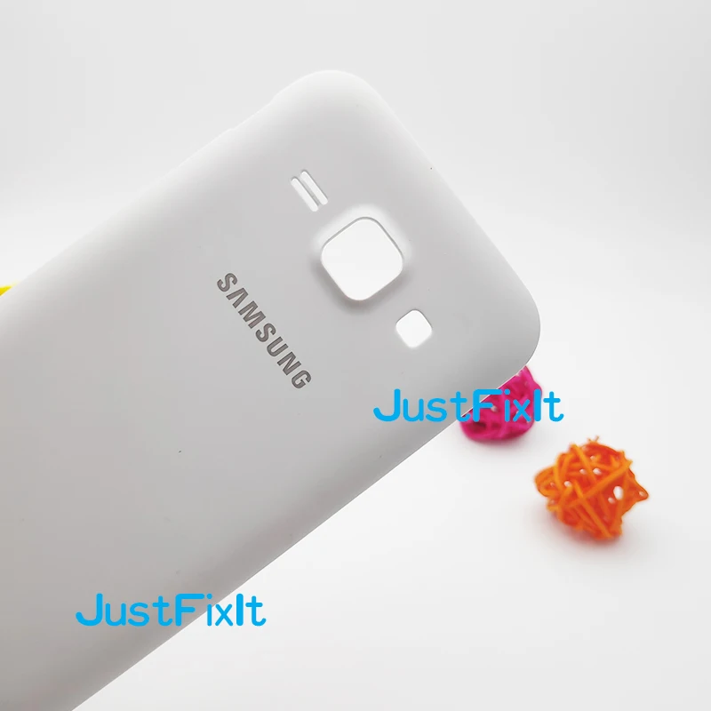 White Для samsung Galaxy J1 J100 J100F J100H чехол для мобильного телефона задняя крышка батареи - Цвет: White