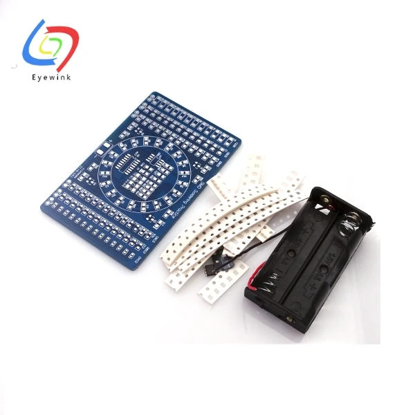 EYEWINK DIY SMT SMD компонент пайки практический Совет бег свет воды комплект Набор для