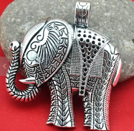 Подвески-шармы в виде слона из серебра аксессуар сделай сам по оптовой цене пробы