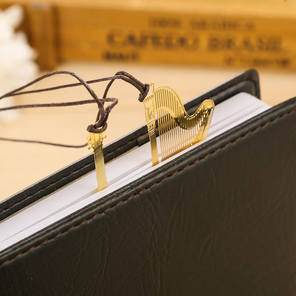 1 шт. милые металлические заклады модные Musial гитарные вкладки для книги