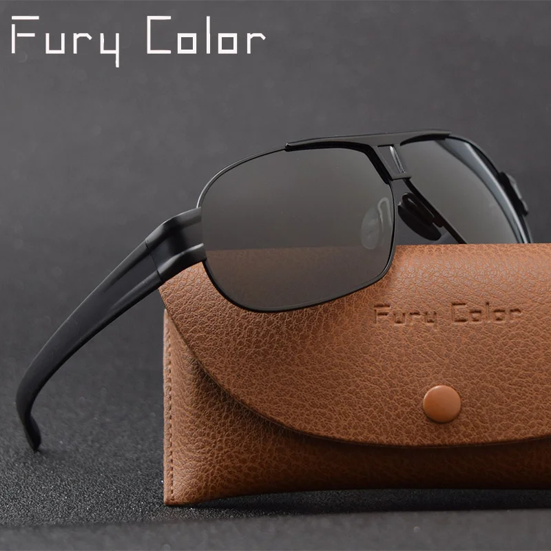 Солнцезащитные очки с поляризационными стеклами UV400 Мужские для вождения в