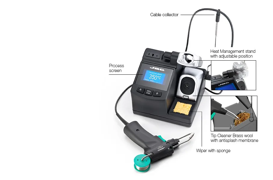 

JBC CP Micro Пинцет стандартная 120 В, стандартная 230 В, стандартная 100 в