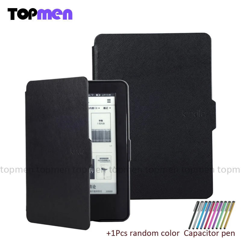 2016 высококачественный тонкий кожаный чехол для Amazon 2014 новый защитный Kindle 7 |