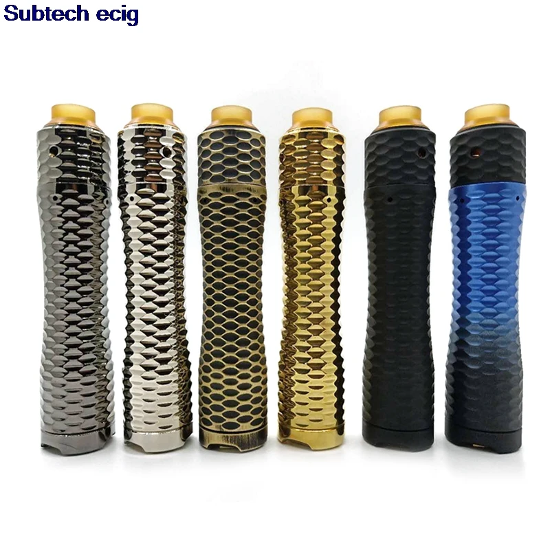 

E cigarette Viper Mechanical Mod kit 18650 20700 21700 Mech MOD 28mm diameter 510 Connection Brass material vape pen mods