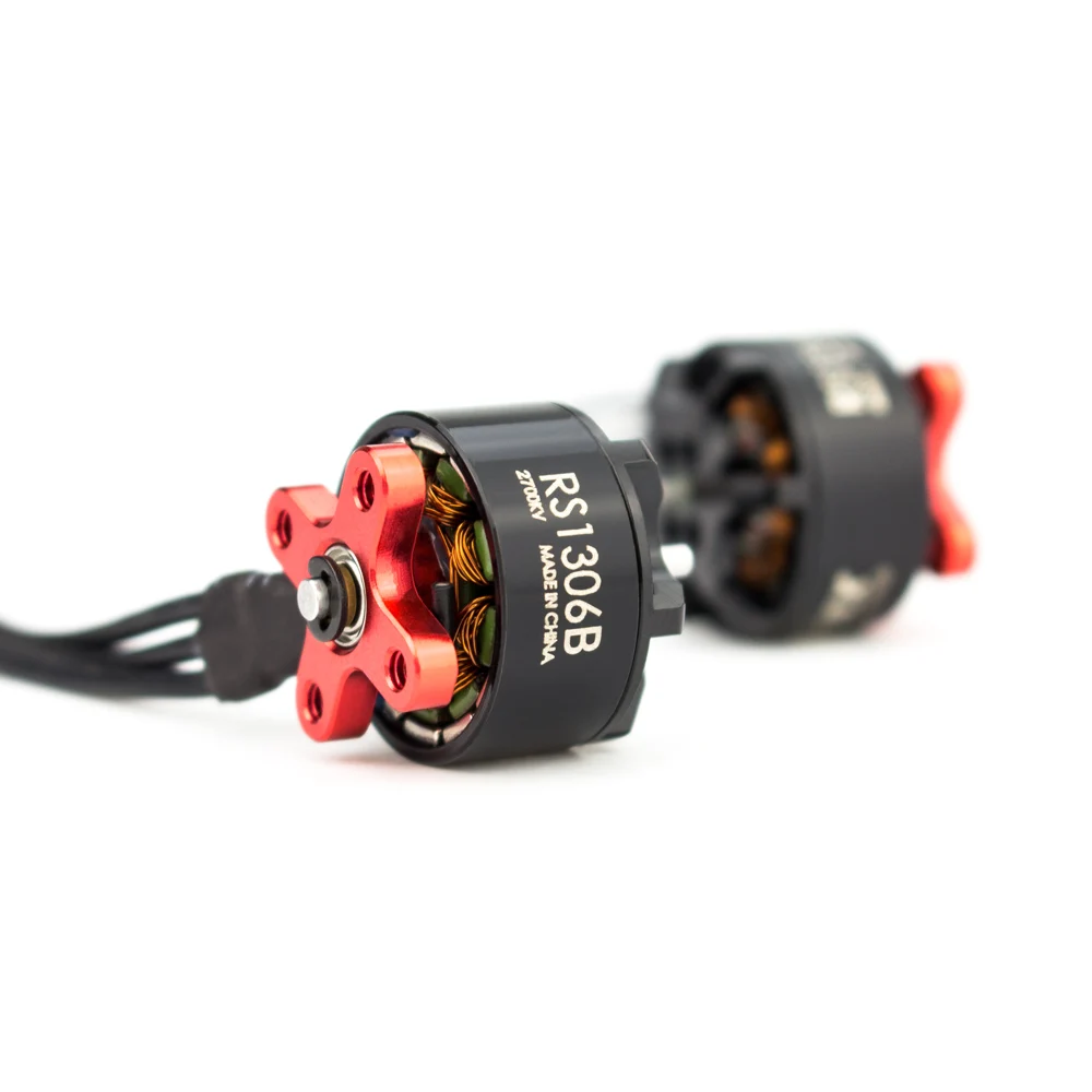 4 шт./лот EMAX RS1306B 2700KV 4000KV бесщеточный гоночный мотор 3-4S RS1306 версия 2 мотор для RC FPV RACER Quadcopter