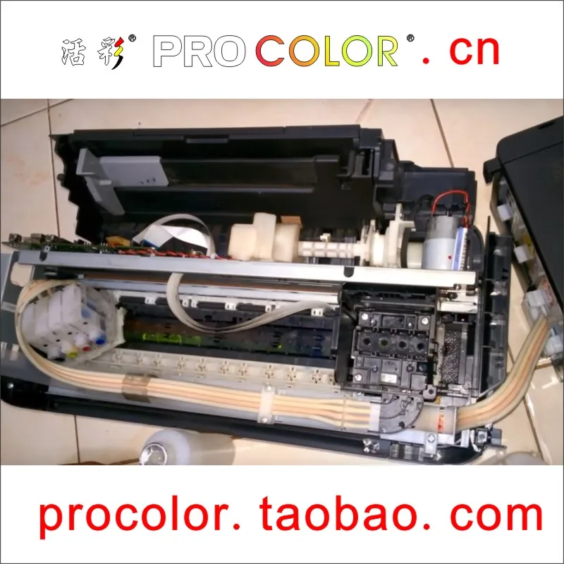 Набор печатных головок T6641 жидкость для очистки чернил принтеров EPSON EcoTank L495 L395 L211