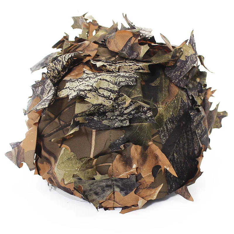 Унисекс 3D лист подлый Камуфляж КЕПКА тактическая камуфляжная бейсбольная кепка