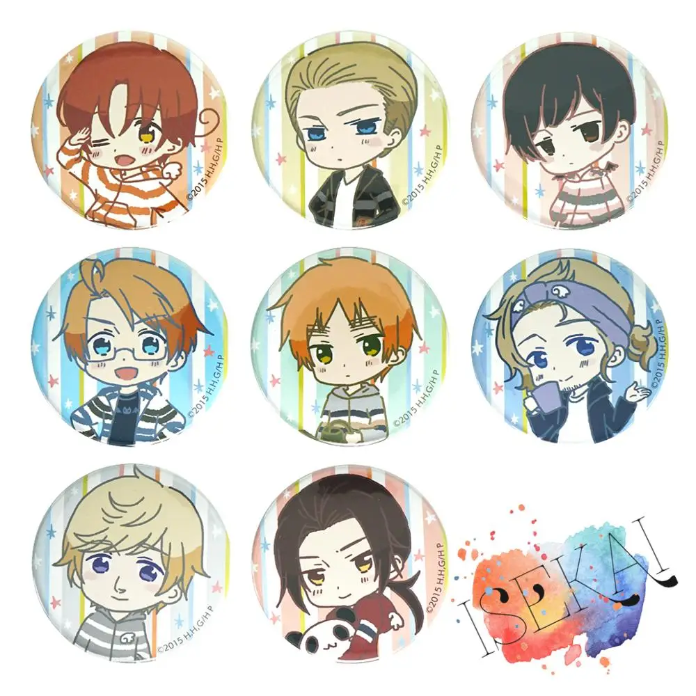 Аниме Axis Power HETALIA Китай Италия Франция Россия Великобритания США Германия пижама