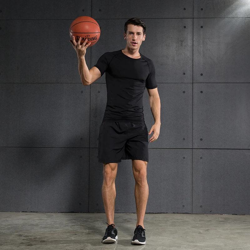 2 предмета/комплект удобная сухая дышащая дышащие шорты для бега фитнес костюмы