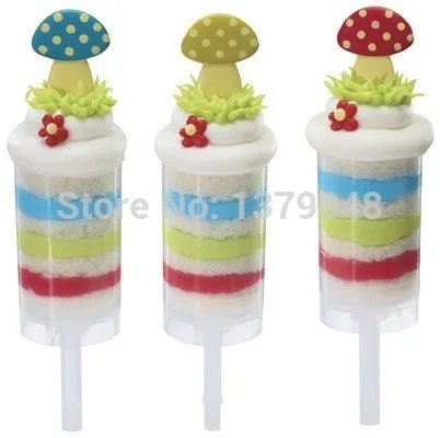 Контейнеры для пирожных Push Up Pop 30 шт./лот контейнер pop украшения вечерние|Стойки| |