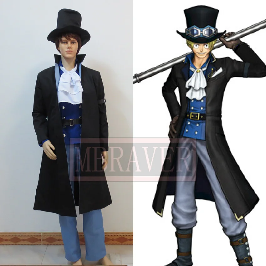 Customized From One Piece Sabo Cosplay Costume Free Shipping |