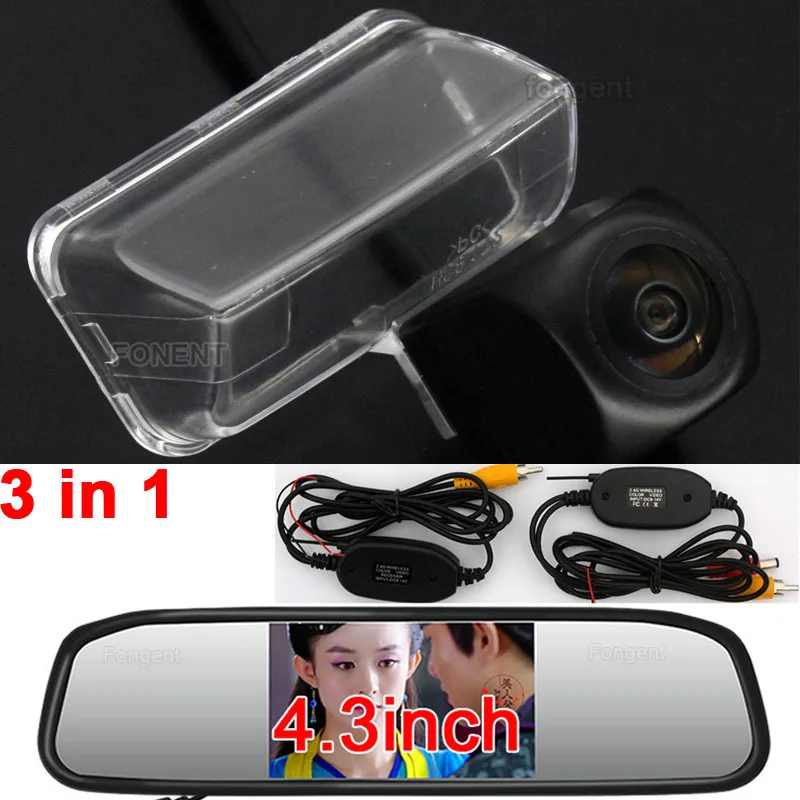 Для peugeot 206 307 407 207 Toyota Camry Yaris Verso Corolla Camry Yaris Corolla Vios Verso EZ Citroen DS4 монитор для автомобильной камеры - Название цвета: Y8172-AV-H1-43