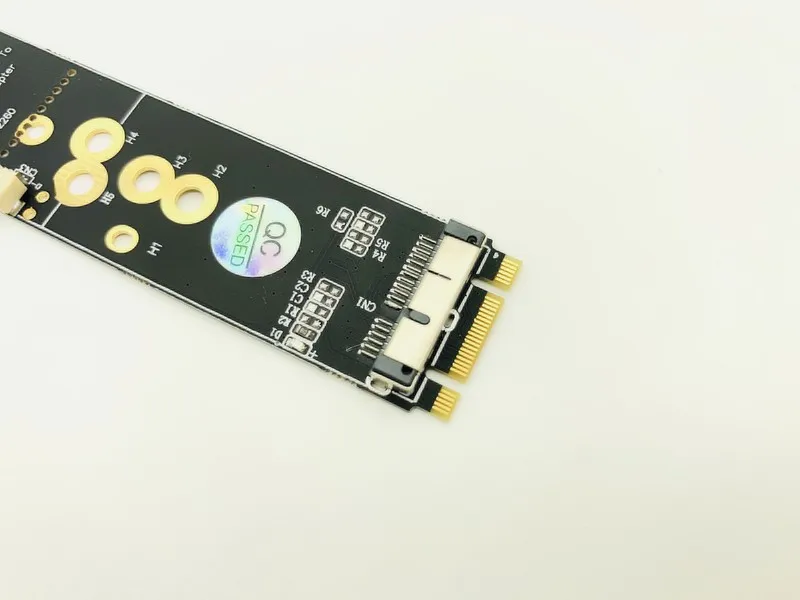 Добавить на карты 12 + 6Pin беспроводной WiFi Bluetooth карта NGFF M.2 B M Ключ адаптер для Mac OS