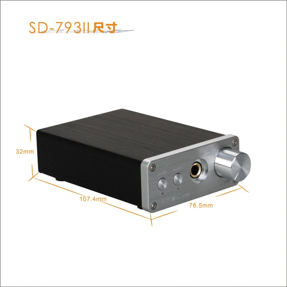 SMSL SD-793II усилитель для наушников PCM1793 DIR9001 DAC цифровой аудио декодер
