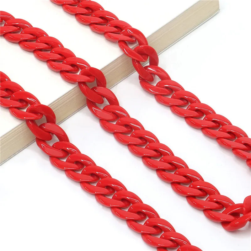 

Colorful Acrylic Link Chain Multicolor Eyeglasses Chains for Reading Glasses Cord Sunglasses Strap Holder Neck Band Accessories