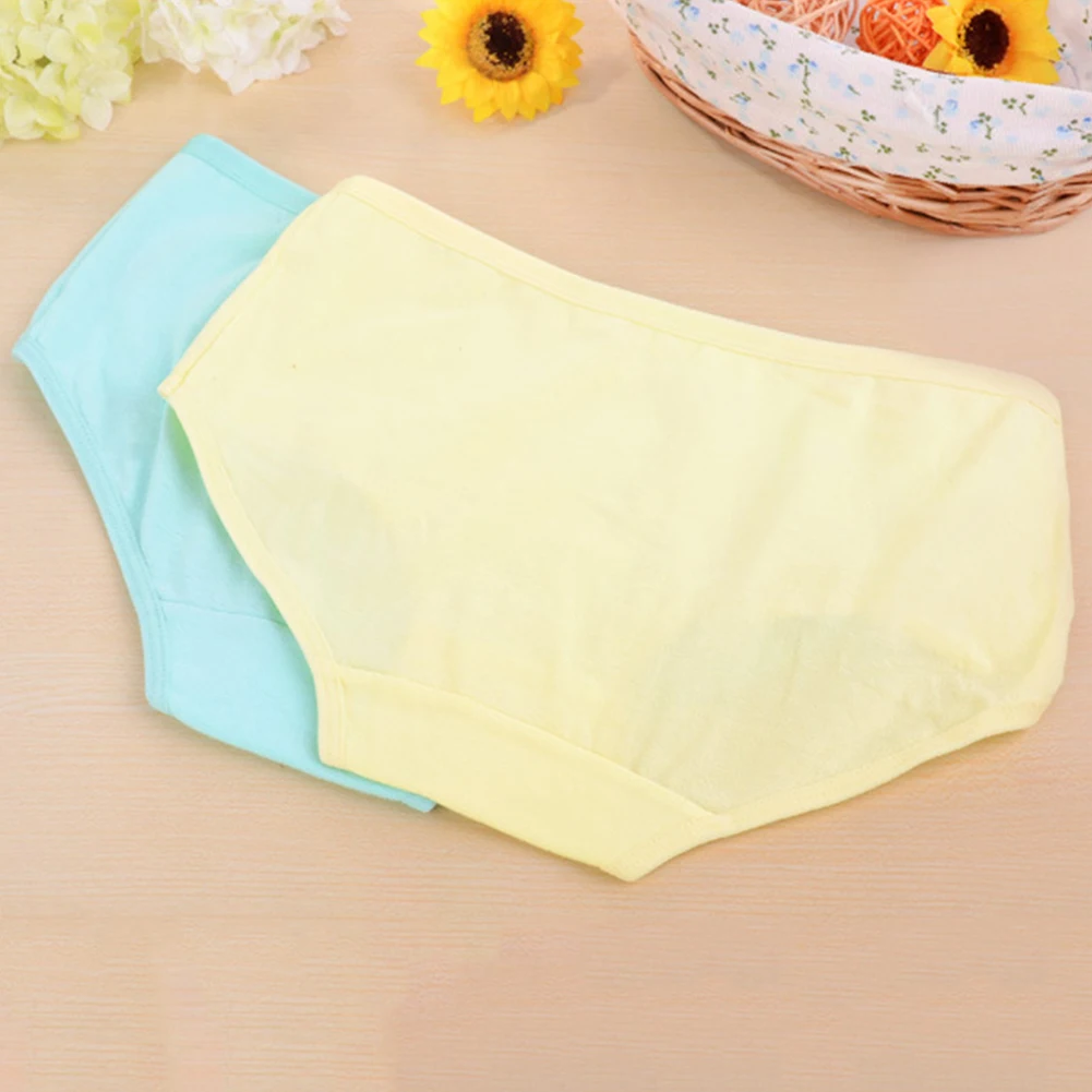 Женские трусики ярких цветов со средней талией Бесшовные дышащие трусы