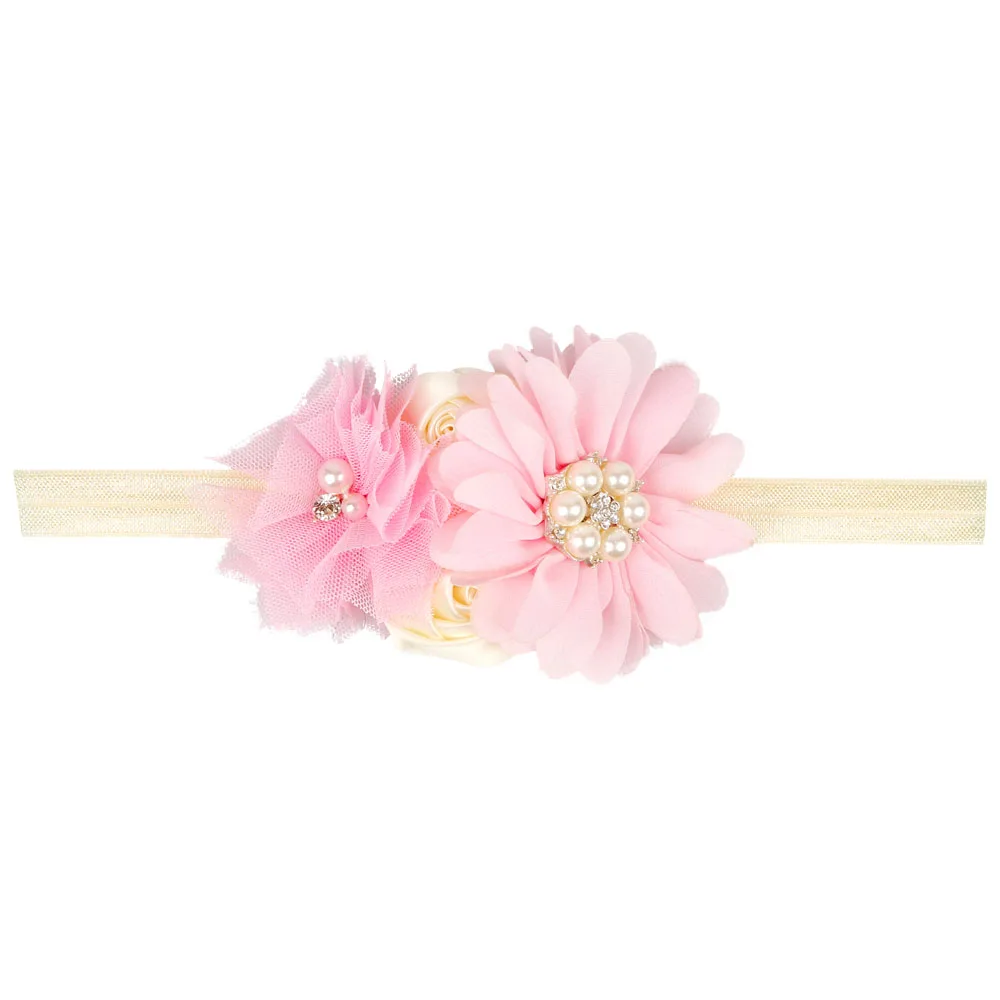JRFSD A New Cute Headband Newborn Flower Hair Bands Kids Crown Accessories for Girls H007 | Детская одежда и обувь