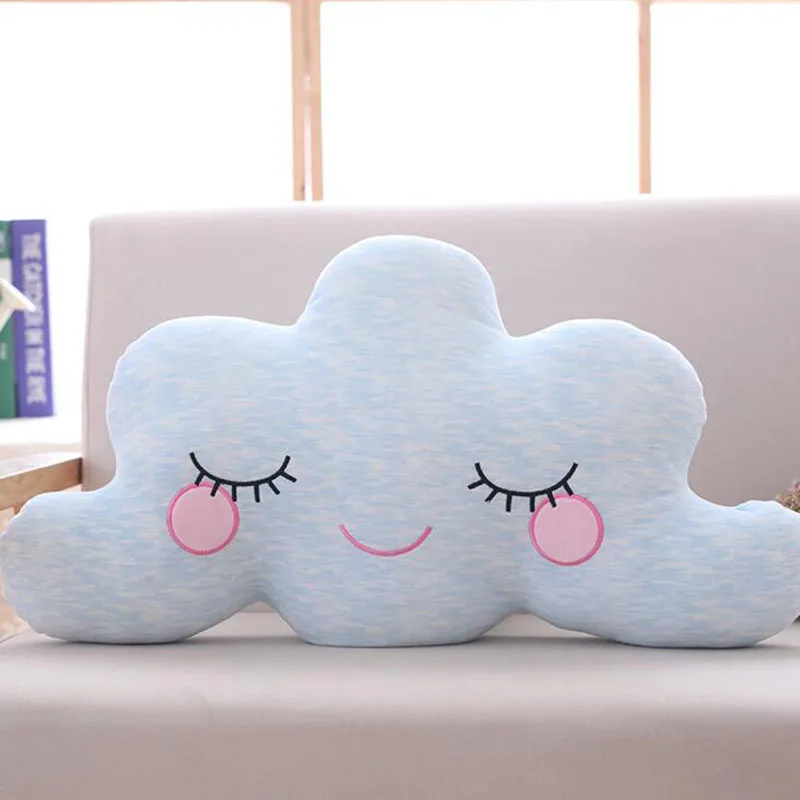 Милая имитация серии Sky Подушка Wink Smile Cloud плюшевая мягкая игрушка подушка для