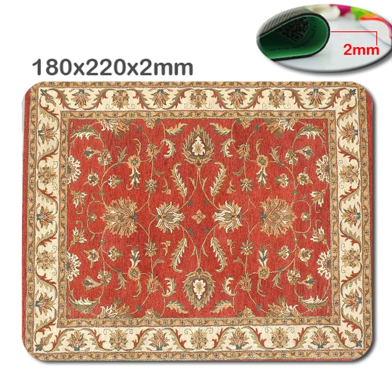 

DIY 220*180*2mm HD Persian carpet anime Customized Rectangle Non-Slip Rubber printing gaming rubber durable notebook mouse pad