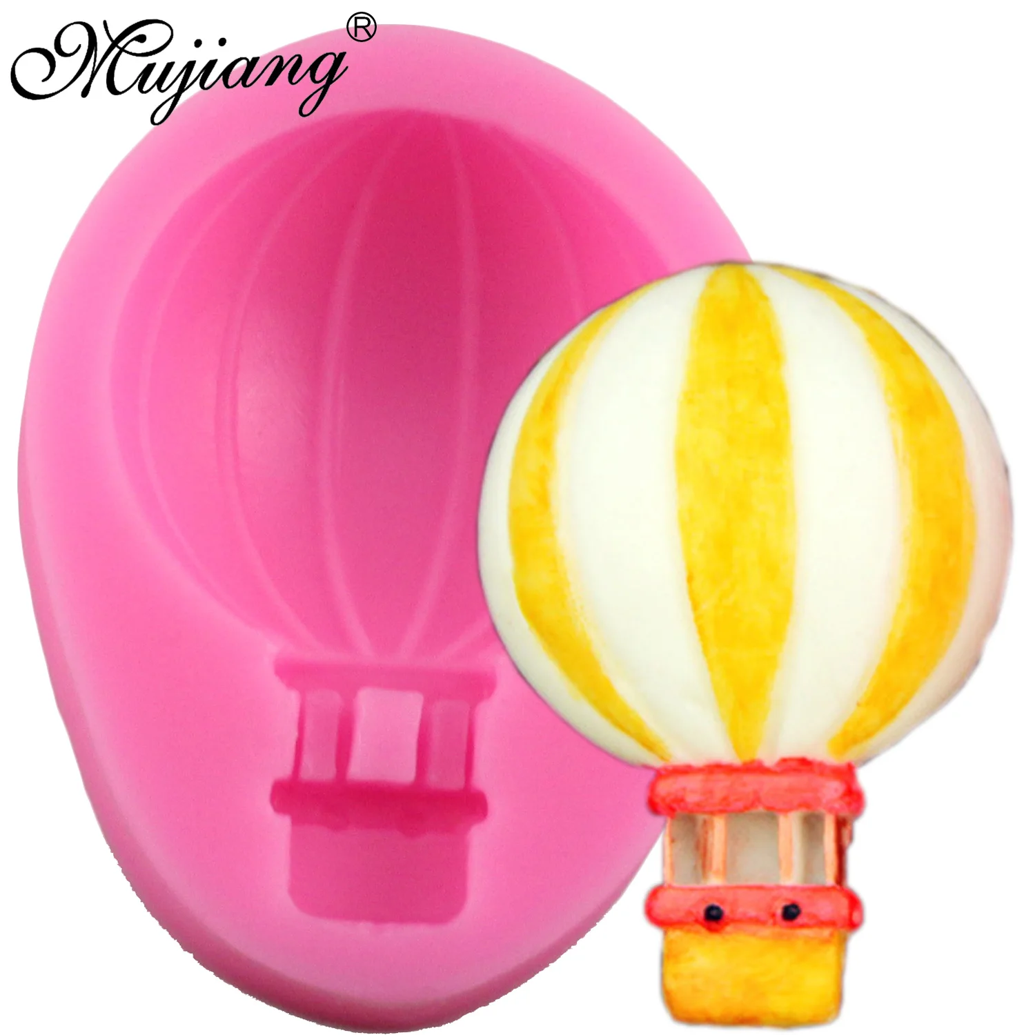 Mujiang силиконовая форма для торта с воздушным шаром поделок в виде сахара