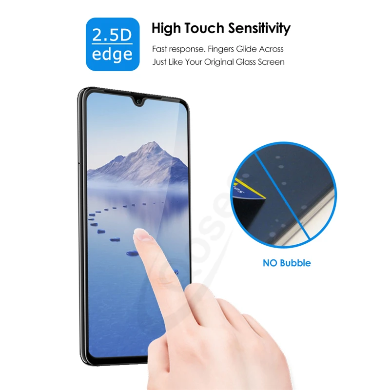 Телефон экран протектор для premium 9h закаленное стекло huawei P30 полный плёнки крышка