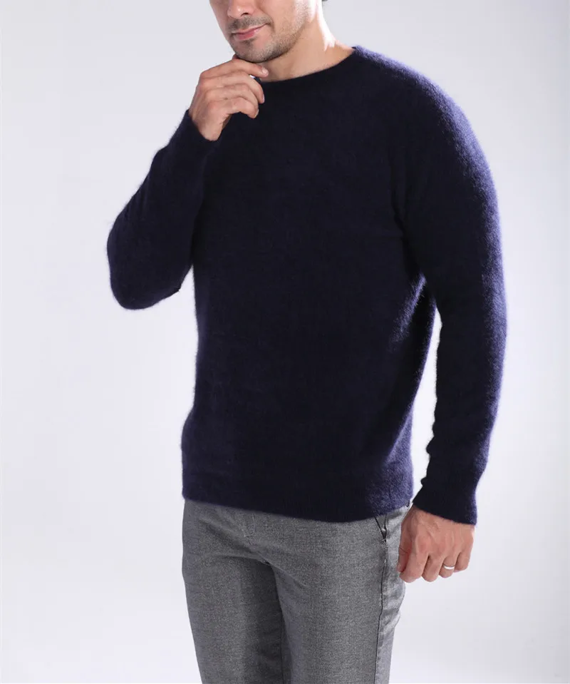 2015 новое поступление зимний модный норковый кашемировый свитер с круглым