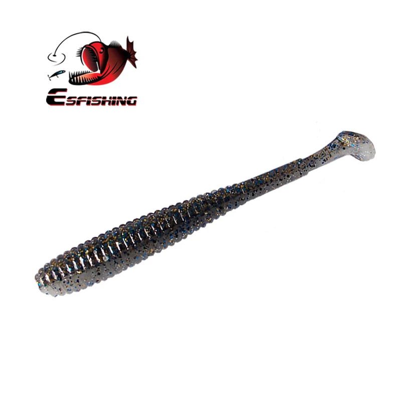 Esfishing приманки для рыбной ловли Мягкая приманка I Shad Tail 12 см 7 2 г 6 шт. искусственные