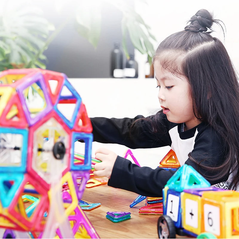 Pure magnetic block magnetic set magnet assembly magnet boy complement children puzzle toys