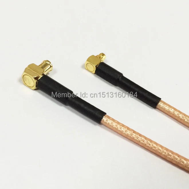 New Modem Coaxial Cable MCX Male Plug Right Angle To MMCX Connector RG316 15CM 6" Adapter | Мобильные телефоны и