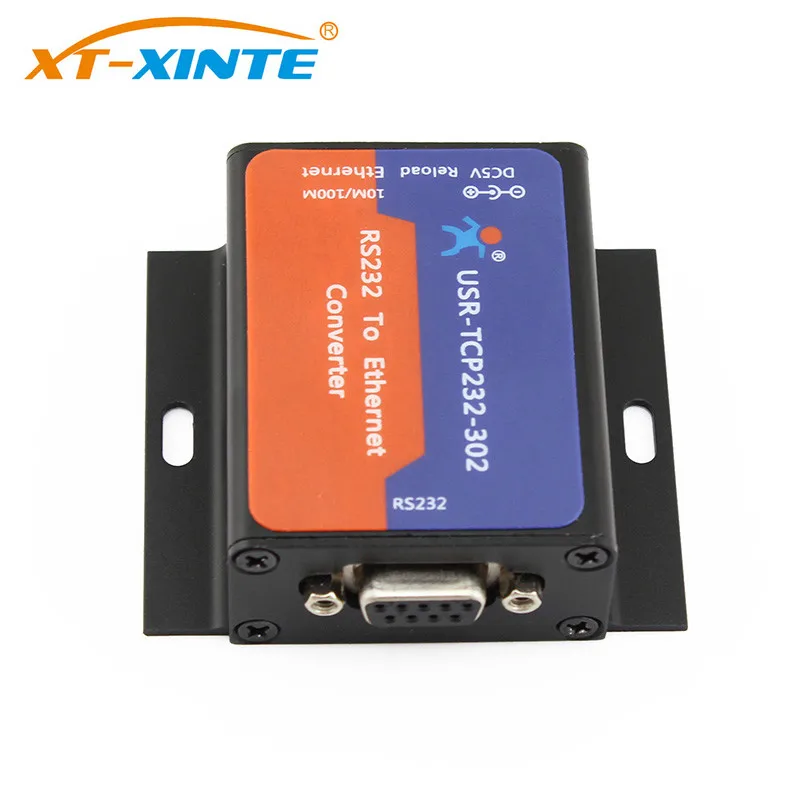 

USR-TCP232-302 Последовательный RS232 к Ethernet TCP/IP Серверный модуль Ethernet конвертер Поддержка DHCP/DNS, 200 обновлен