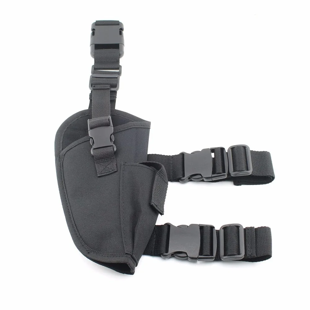 

Hunting Accessories Adjustable Military Airsoft Holster Tactical Pistol Drop Leg Holster Thigh Gun Holster For Right Hand