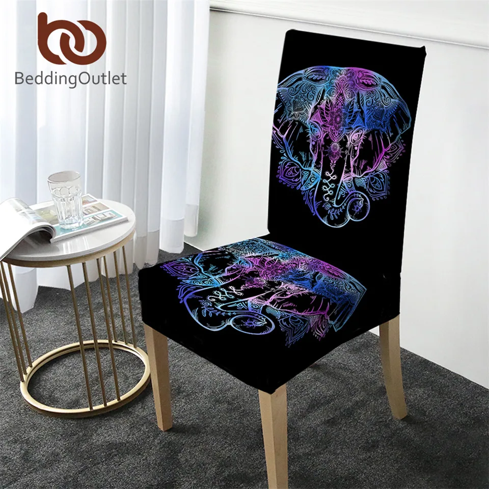 Постельные принадлежности Outlet стул в форме слона Чехлы Богемия съемный спандекс