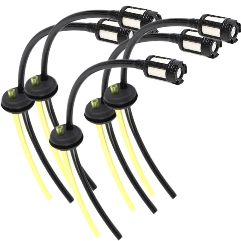 Комплект труб из 10 пластиковых топливных шлангов с бензиновым фильтром для