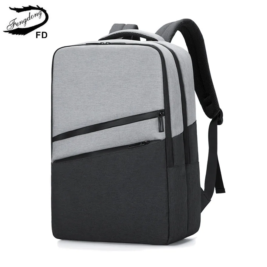Школьный рюкзак Fengdong школьные рюкзаки для девочек подростков мальчиков Мода