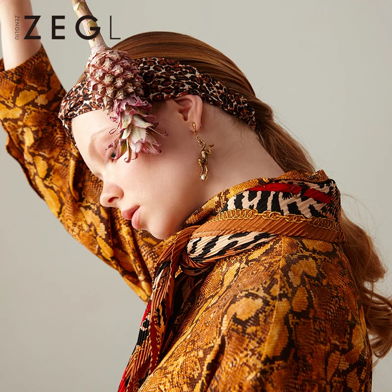 ZEGL милые серьги обезьяны ниша Ретро забавные 2019 новые личности женские с