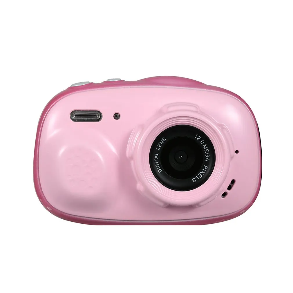 pink Мини Детская Милая камера высокой производительности Ip68 Водонепроницаемый высокого качества Mp3, Mp4 плеер многофункциональная съемка - Цвет: pink