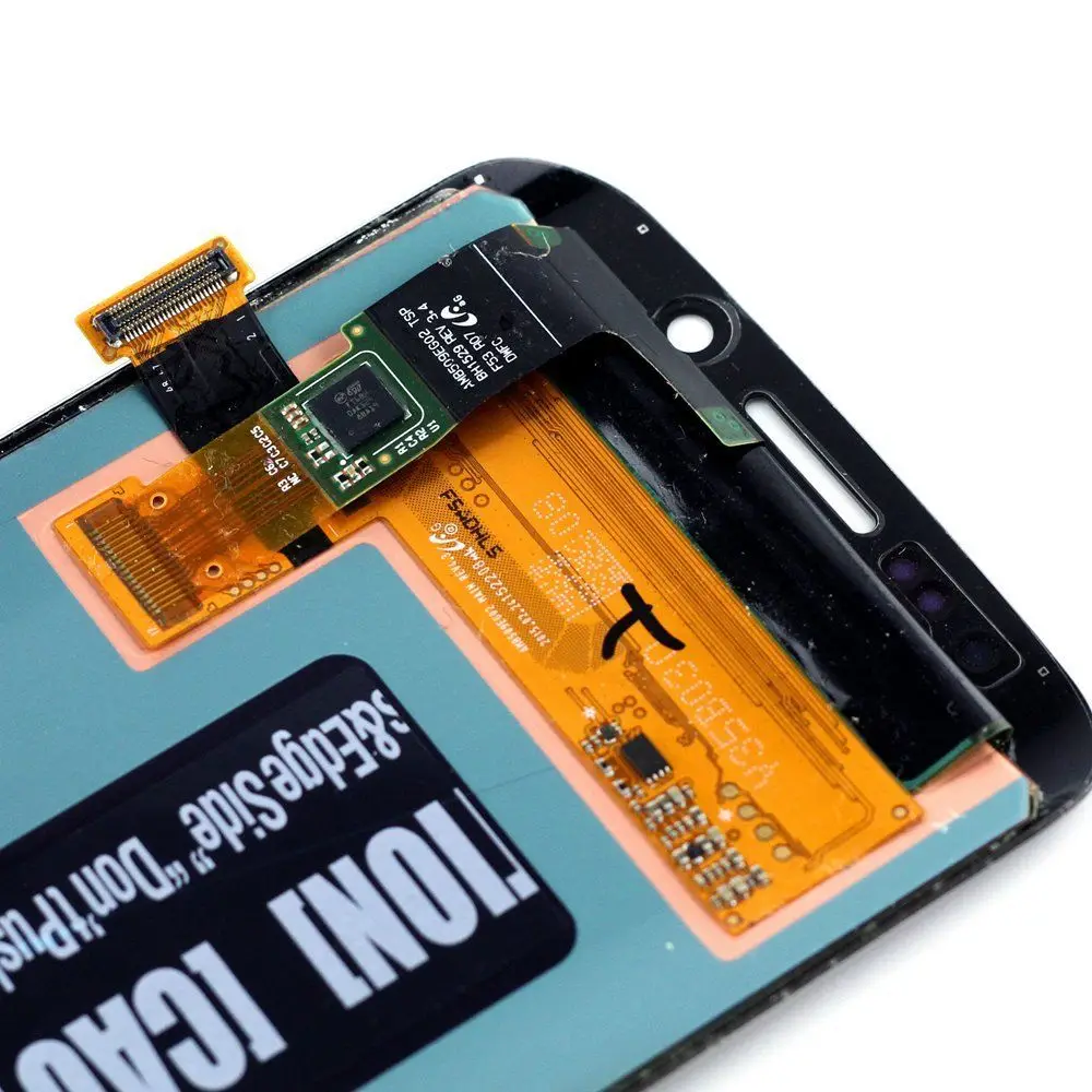 Оригинальный Super AMOLED ЖК дисплей 5 1 дюйма для SAMSUNG GALAXY S6 Edge G925 G925F G925i дигитайзер