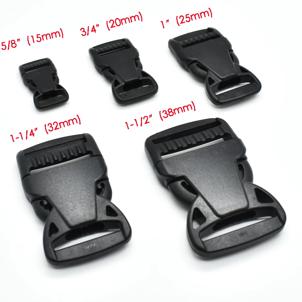 Пластиковая боковая застежка карабин для ремней браслетов и рюкзаков из
