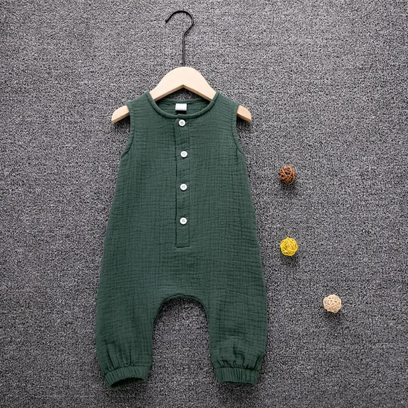 Новинка 2019 Детский комбинезон для новорожденных мальчиков однотонный