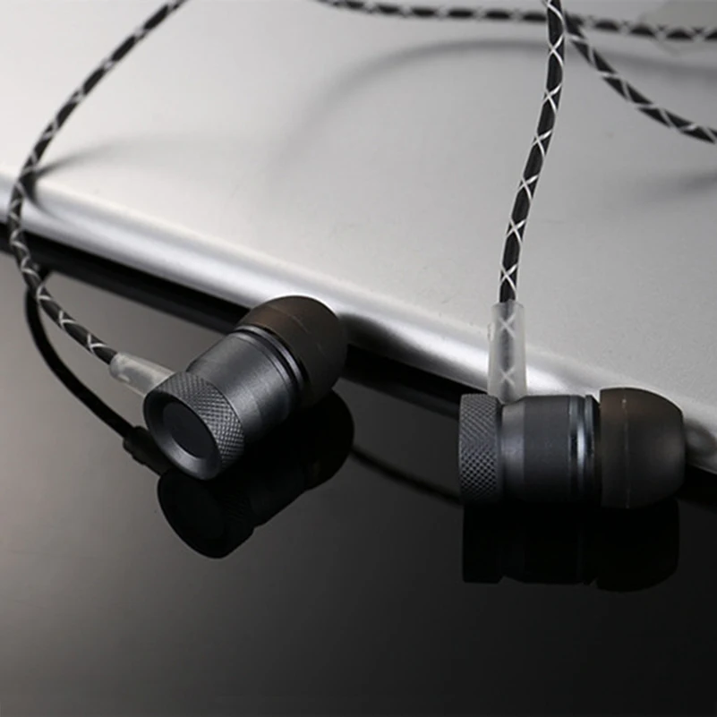 Icoque Wired Earphone 3.5mm In-Ear Hifi Music Headphones with Mic for Samsung s6 Xiami iPhone MP3 PC Super Bass Stereo Earphones |