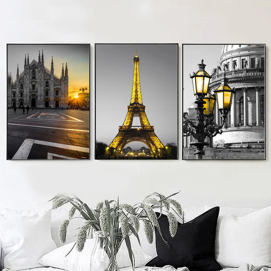 Настенные плакаты и принты в скандинавском минималистическом стиле винтажные