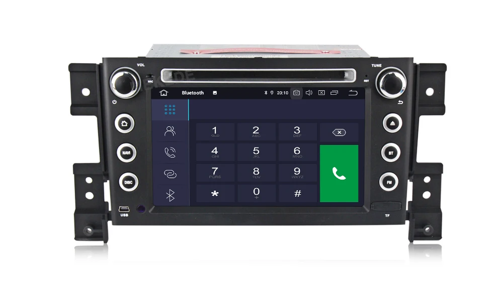 2 din android 9,0 4+ 64G Автомобильный dvd-плеер для Suzuki grand vitara мультимедийный автомобильный Радио Стерео gps с камерой рулевого колеса
