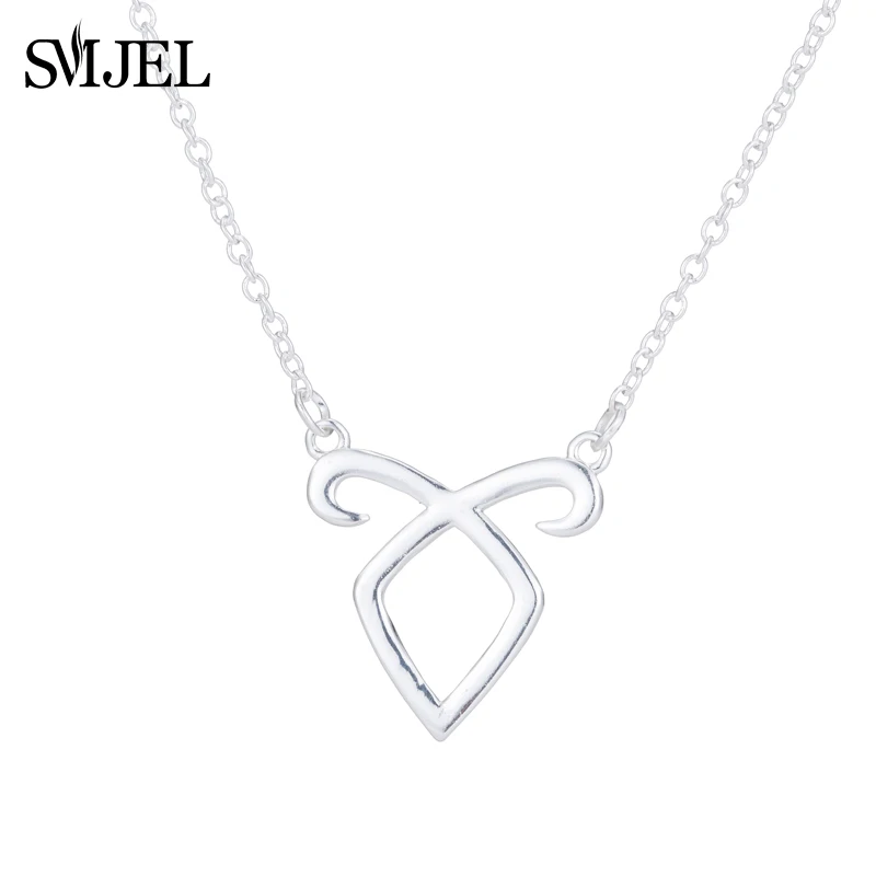 Silver Necklace SMJEL ожерелье с подвеской в виде лошади для женщин и мужчин, ювелирное изделие, ожерелье в виде копыта с милой лошадкой, ожерелье с копытом, колье - Окраска металла: Silver Necklace