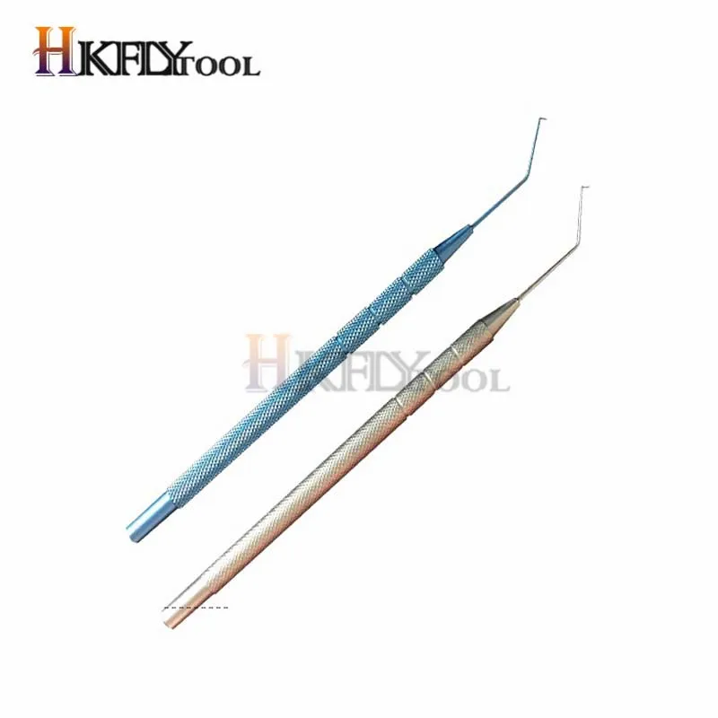 Офтальмологический микроскопический титановый сплав Hack Core нож 45 градусов 90