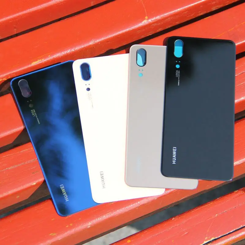 huawei, задняя батарея, стеклянная крышка, корпус двери для huawei P20 EML-AL00, 5,8 дюйма, задняя крышка, стеклянный чехол