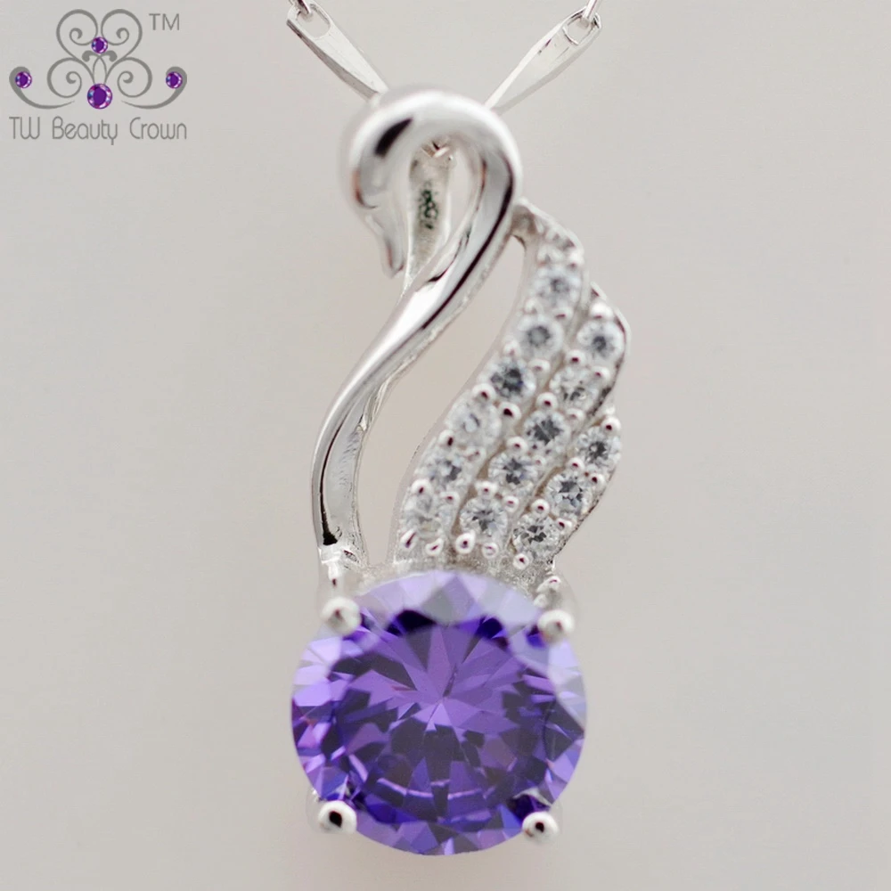 Женский кулон в виде лебедя из серебра 925 пробы|pendants for women|f pendantpendant girl |